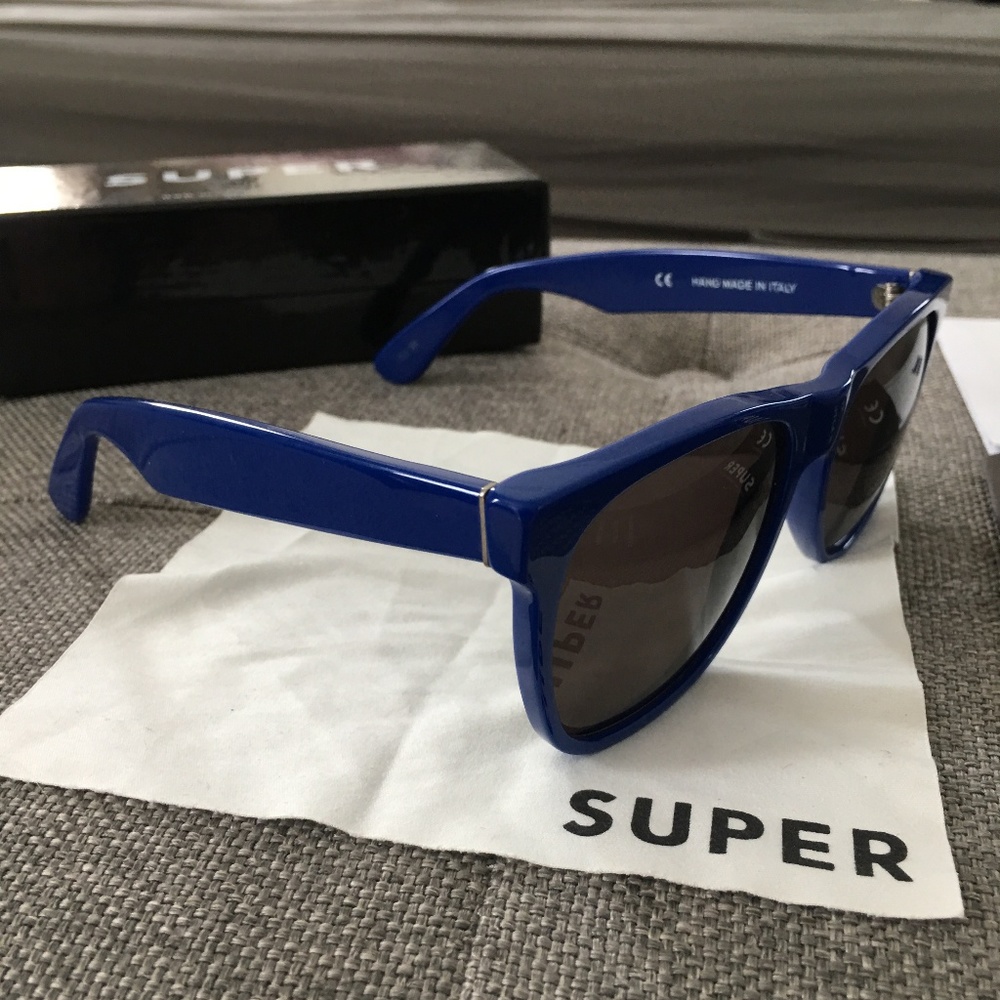 Super Sunglasses Elect Blue Frame - image 4